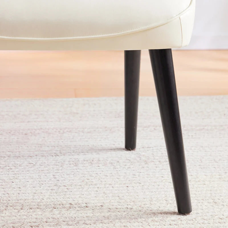 HUIMO High-back Accent Chair Modern Wing Back Chair-Faux Leather