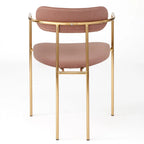 Simple Living Retro Velvet Dining Arm Chair (Set of 2)