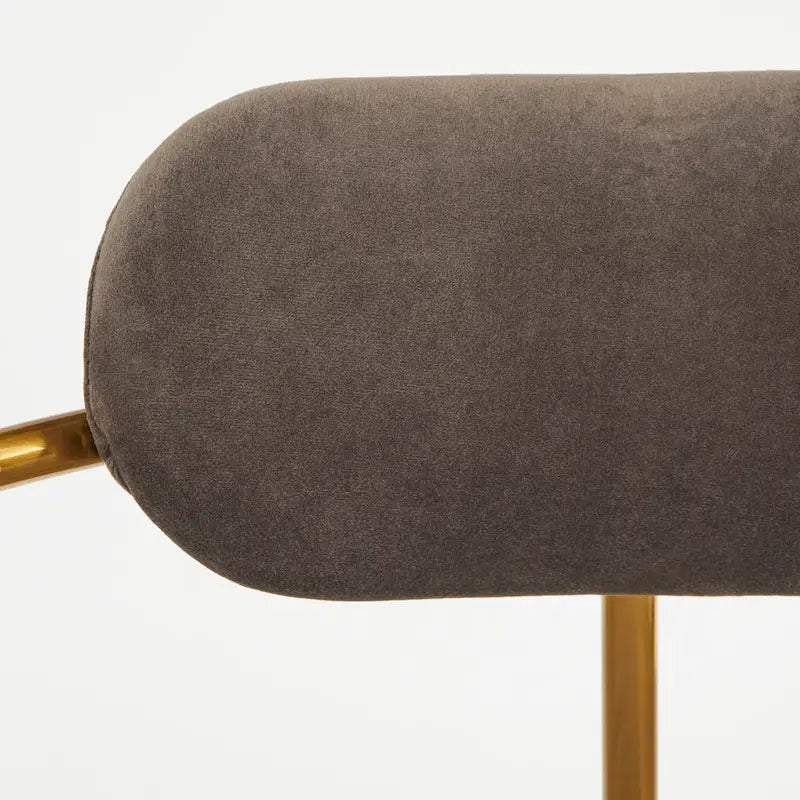 Simple Living Retro Velvet Dining Arm Chair (Set of 2)