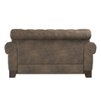 Greenwich Tufted Rolled Arm Nailhead Chesterfield Loveseat by iNSPIRE Q Artisan