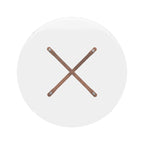 Nadine Mid-Century Dark Walnut Finish Round Dining Table by iNSPIRE Q Modern