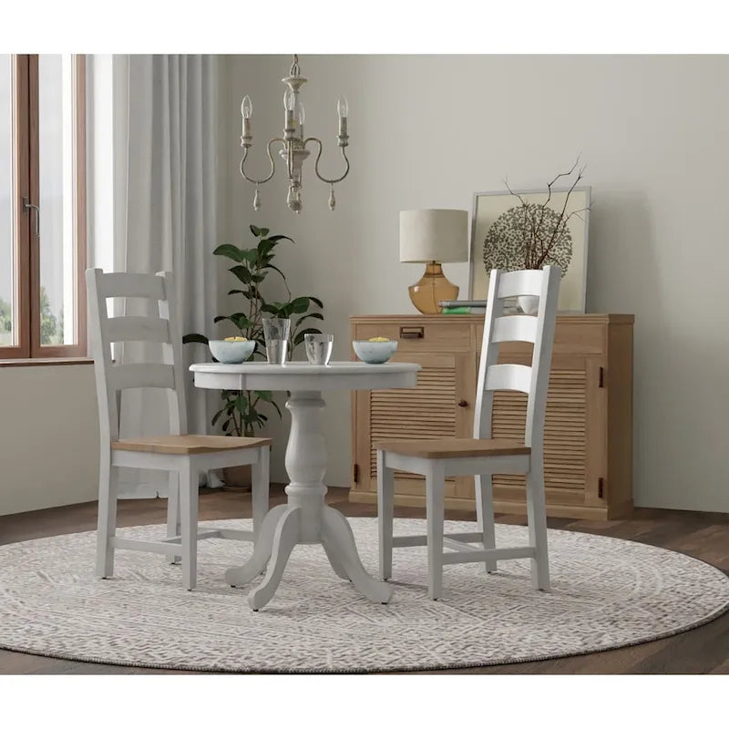 Carolina Living Fairview 30 Round Pedestal Dining Table
