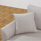 U-Shape Pull-out Sleeper Sectional Sofa with Double Storage Spaces