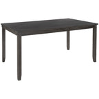 Nestfair 6-Piece Kitchen Dining Table Set with 4 Dining Chairs