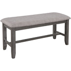 Nestfair 6-Piece Kitchen Dining Table Set with 4 Dining Chairs