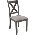 Nestfair 6-Piece Kitchen Dining Table Set with 4 Dining Chairs