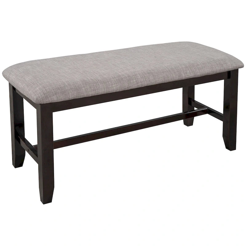 Nestfair 6-Piece Kitchen Dining Table Set with 4 Dining Chairs