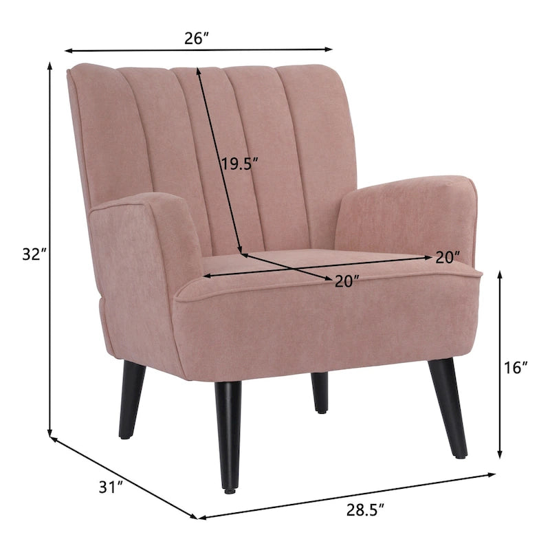 Comfy Accent Chair Cozy Arm Chair Single Sofa