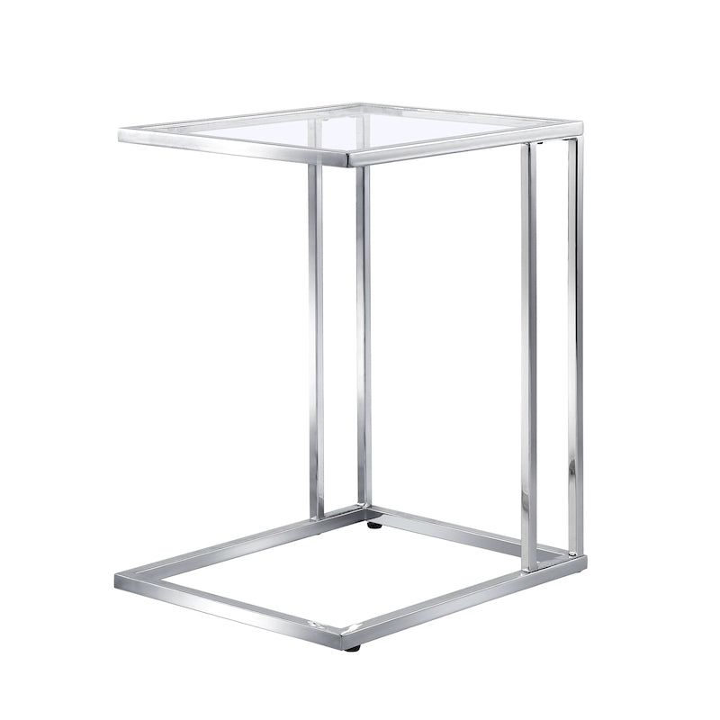 Gideon Glass Top C Table