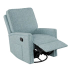 Swivel Glider Recliner Chair with Footrest