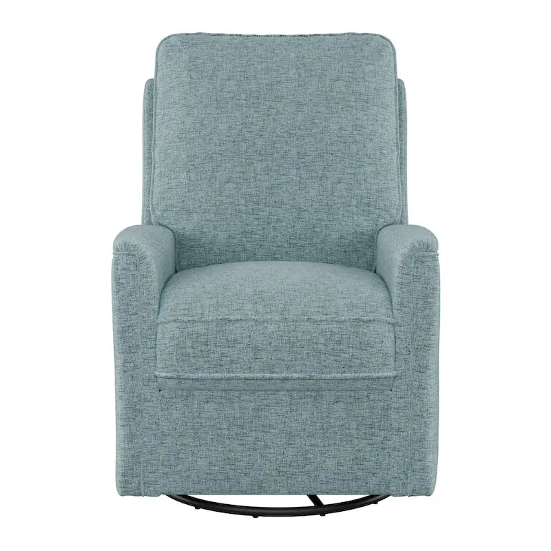 Swivel Glider Recliner Chair with Footrest