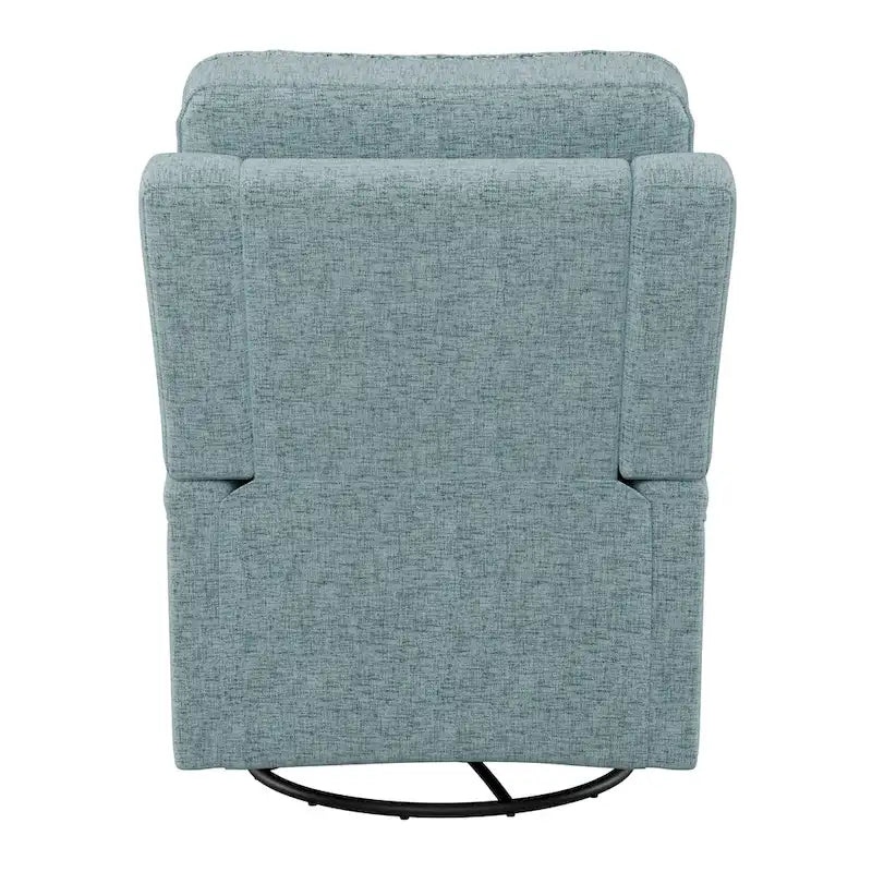 Swivel Glider Recliner Chair with Footrest