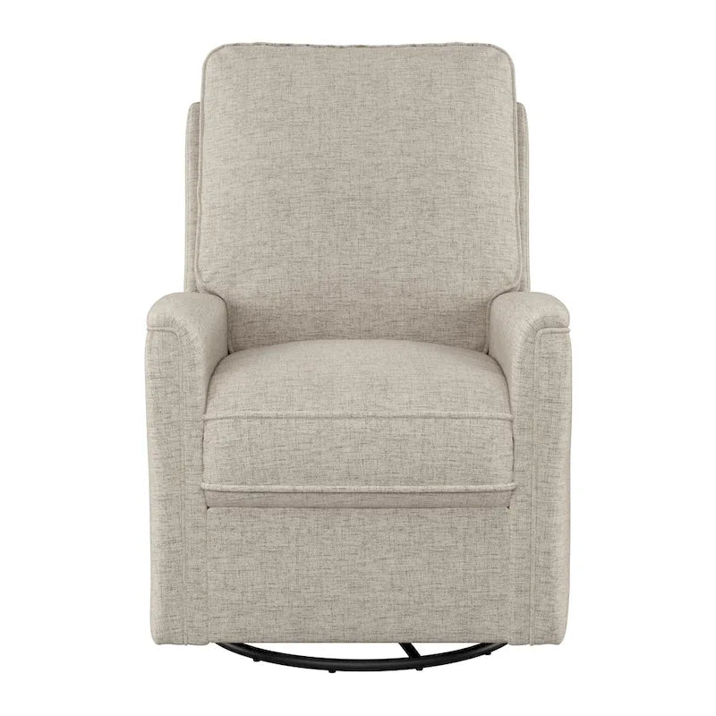 Swivel Glider Recliner Chair with Footrest