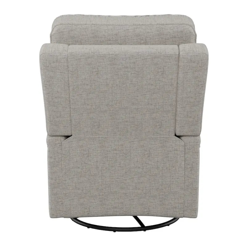 Swivel Glider Recliner Chair with Footrest