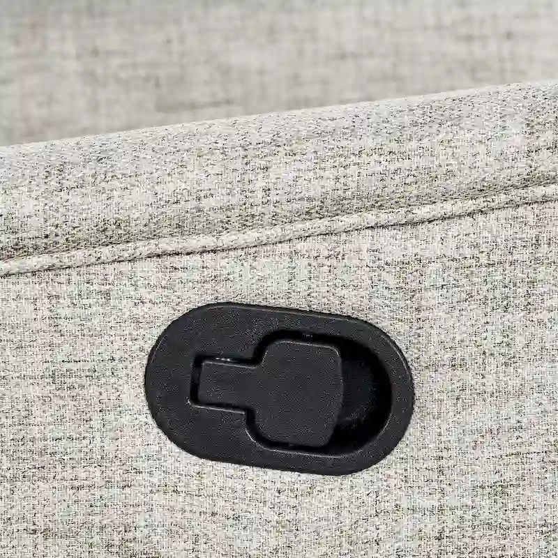 Swivel Glider Recliner Chair with Footrest