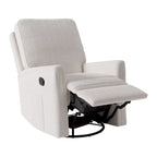 Swivel Glider Recliner Chair with Footrest