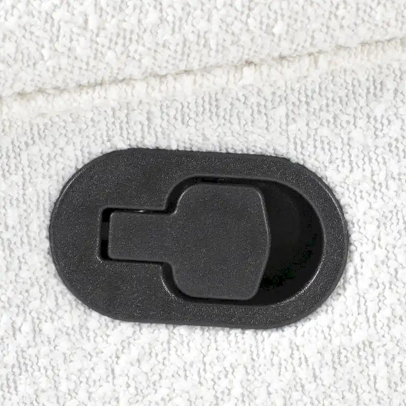 Swivel Glider Recliner Chair with Footrest