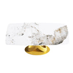 71 Modern Rectangular Sintered Stone Dining Table for 8