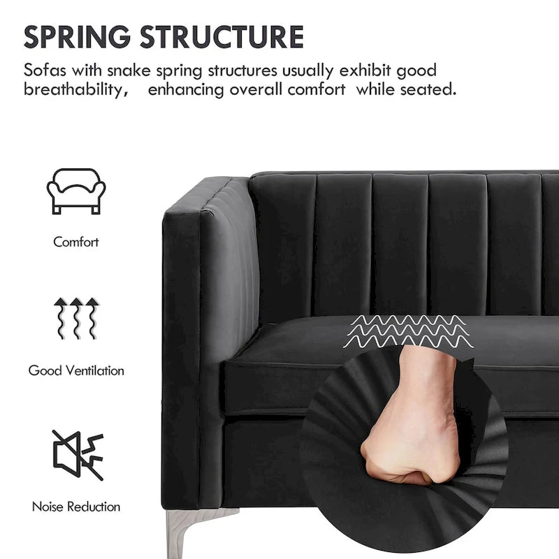 Morden Fort Upholstered Accent Living Room Chair