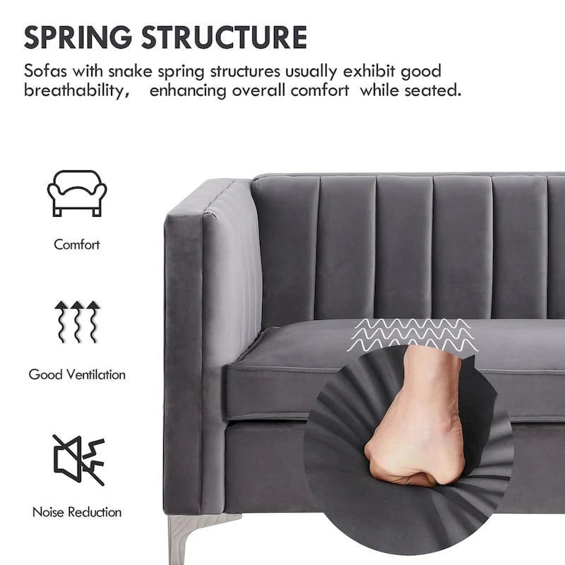 Morden Fort Upholstered Accent Living Room Chair