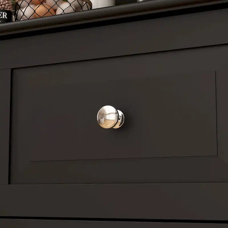 78.9 Pantry Buffet with Hutch Freestanding Kitchen Storage Cabinet