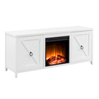 Granger 58 TV Stand with Log Fireplace Insert