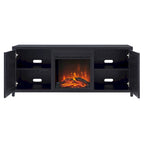 Granger 58 TV Stand with Log Fireplace Insert