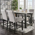 Shap Rustic Solid Wood 5-Piece Counter Height Dining Set by Furniture of America