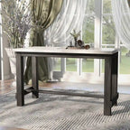 Shap Rustic Solid Wood 5-Piece Counter Height Dining Set by Furniture of America