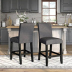 Shap Rustic Solid Wood 5-Piece Counter Height Dining Set by Furniture of America