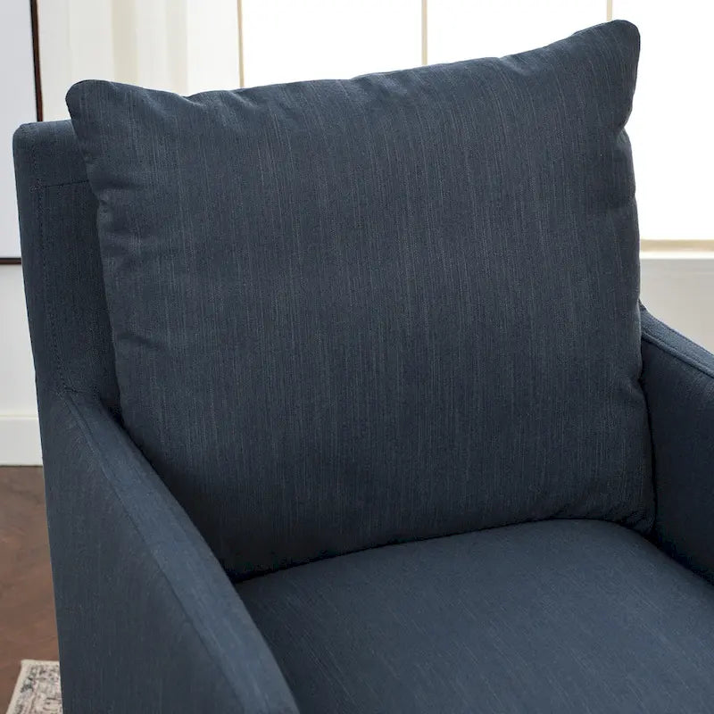 KINWELL 25 Performance Fabric Upholstered Rolling Dining Armchair