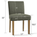 Upholstered Dining Chair(Set of 2)
