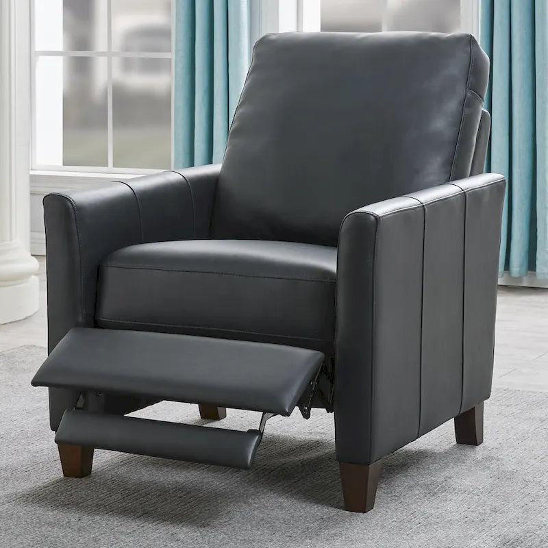 Piper Faux Leather Modern Recliner by Greyson Living