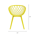 Jamesdar Kurv Mid-Century Chair (Set of 2)