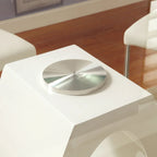 Furniture of America Raji 48-inch High-gloss Round Counter Height Table
