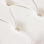 Velvet Bedroom Bench Pink/ Beige/ Blue/ Gray Upholstered Bench with Button-Tufted 60.2.