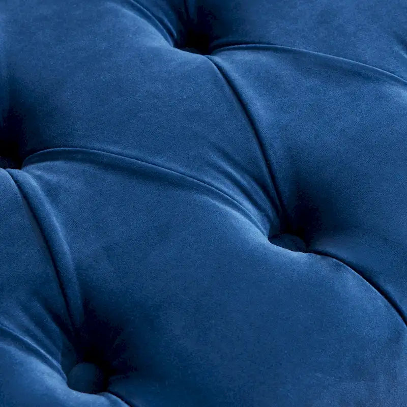 Velvet Bedroom Bench Pink/ Beige/ Blue/ Gray Upholstered Bench with Button-Tufted 60.2.