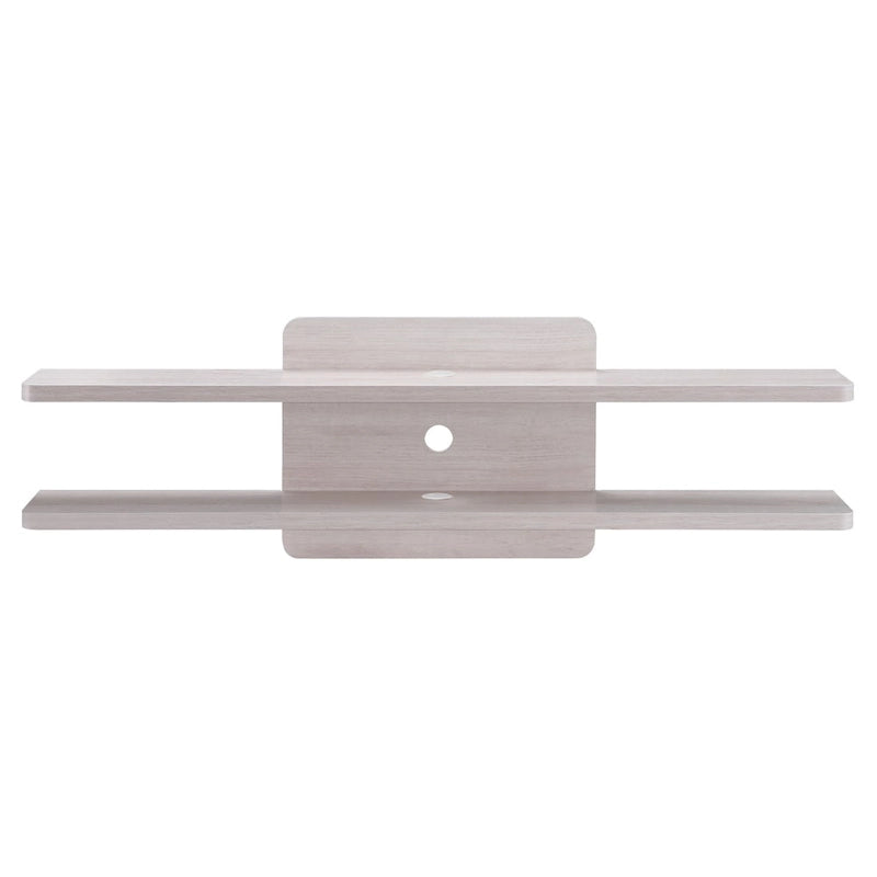 Rydstorp Modern 60-inch Metal 2-Shelf Wall-mounted TV Console Shelves by Carson Carrington