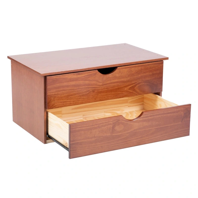 Palace Imports 100% Solid Wood 2-Drawer Internal Chest for Kyle Wardrobe Armoires