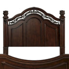 Messina Estates Cognac King Poster Headboard