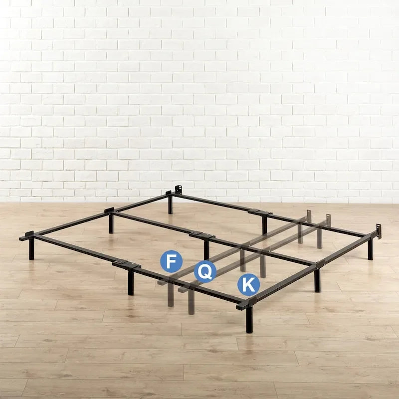 Priage by Zinus Compack 7 inch Full/Queen/King Adjustable Heavy Duty Bed Frame