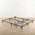 Priage by Zinus Compack 7 inch Full/Queen/King Adjustable Heavy Duty Bed Frame