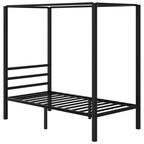 Twin/King Metal Canopy Platform Bed Frame