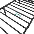 Twin/King Metal Canopy Platform Bed Frame