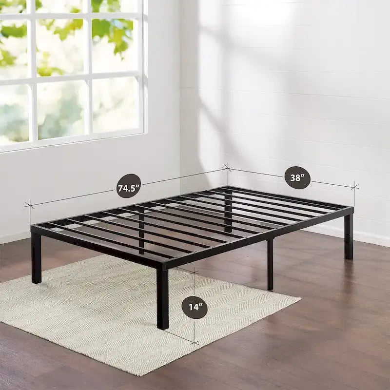 Priage by Zinus Quick Lock Metal Platform Bed Frame