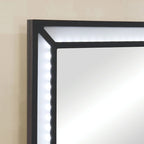 Furniture of America Zehr Contemporary Solid Wood 6-Drawer 3-Piece Makeup Vanity Set