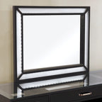 Furniture of America Zehr Contemporary Solid Wood 6-Drawer 3-Piece Makeup Vanity Set