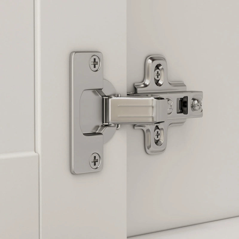 Timechee Wardrobe Armoire Wooden Closet with Mirror 4 Doors 2 Drawers