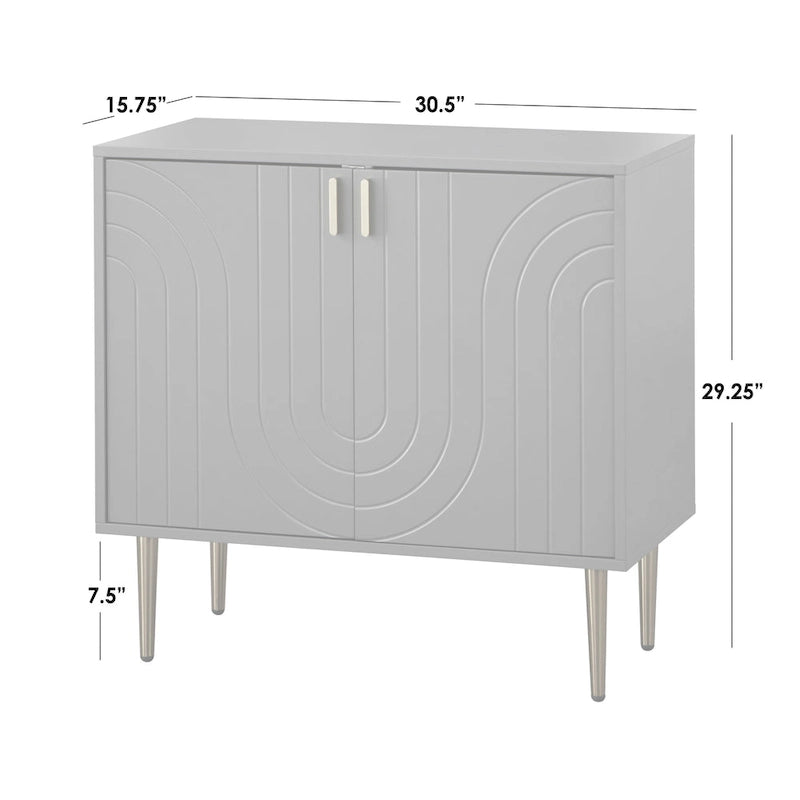 Lifestorey Tabaria Mid-Century Two Door Buffet
