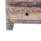 Maadze Solid Wood Freestanding Wardrobe Cabinet - N/A